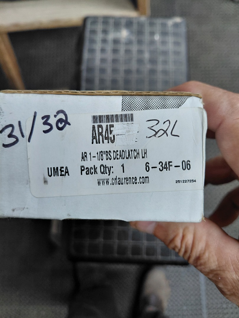 Deadlatch LH AR31/32" BS AR45132L 