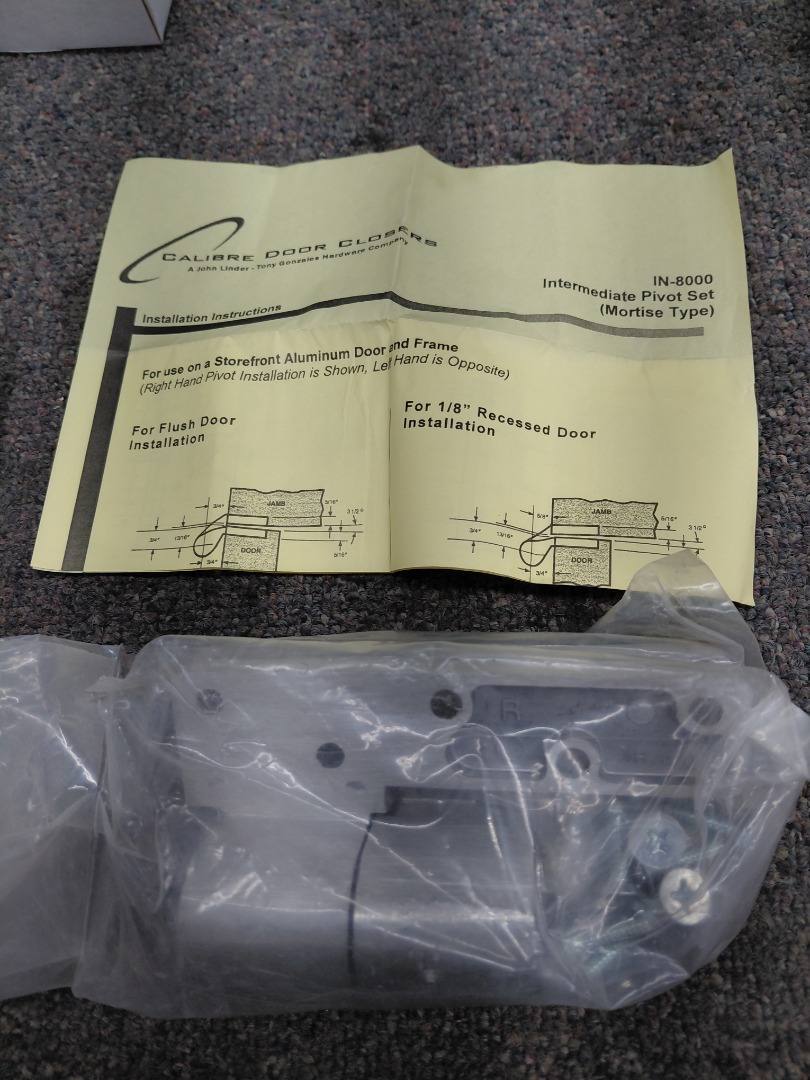 IN-8000 Intermediate Pivot Set