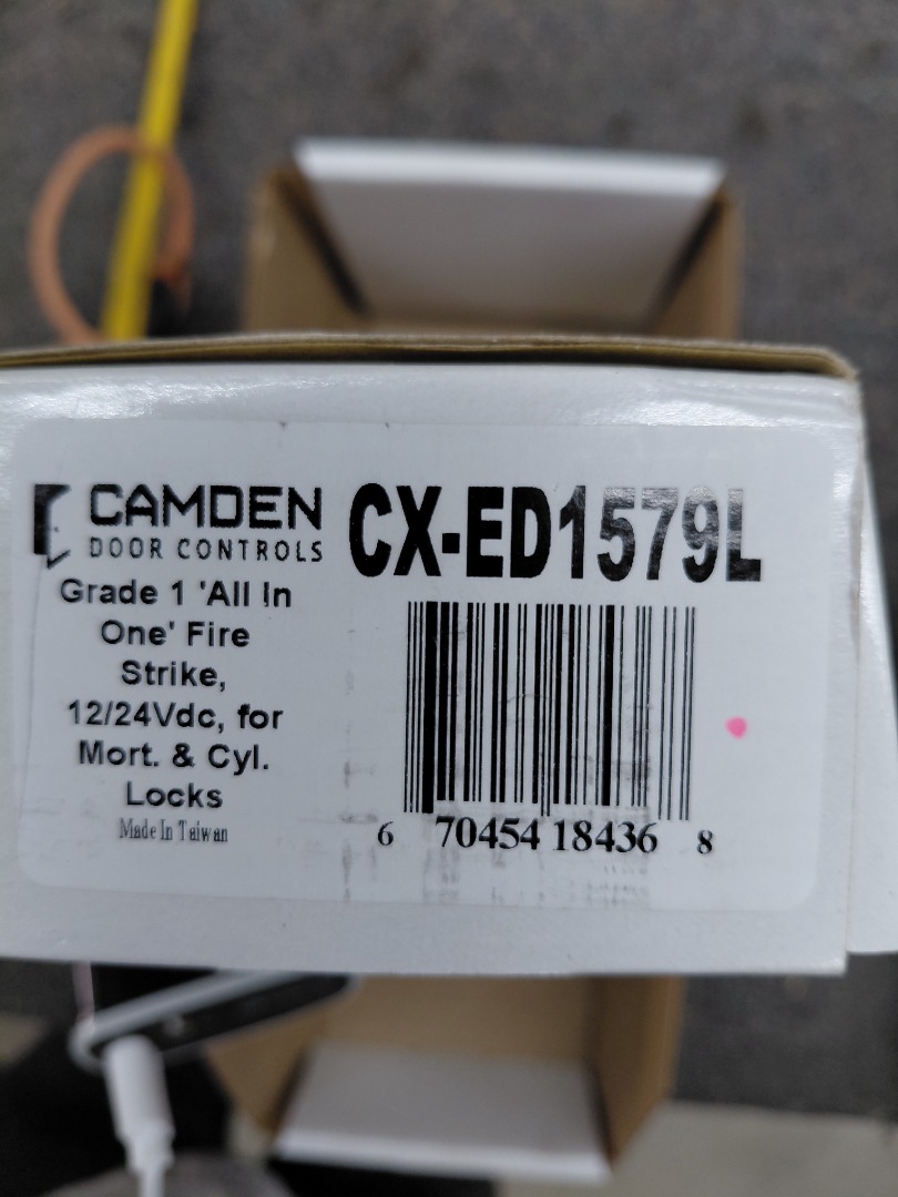 Camden Grade 1 'All in One ' Fire Strike.