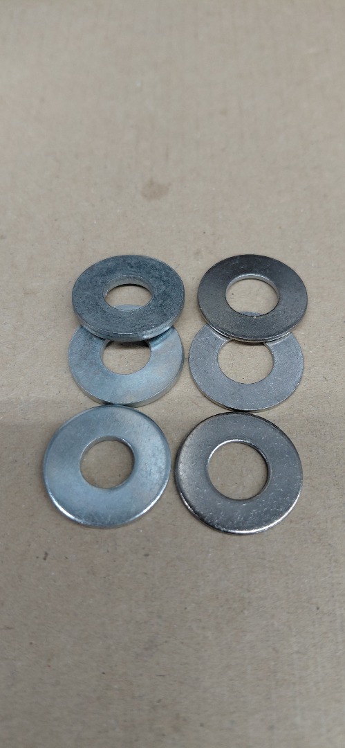 FLAT WASHER 3/8" INSIDE- 7/8" OUTSIDE.