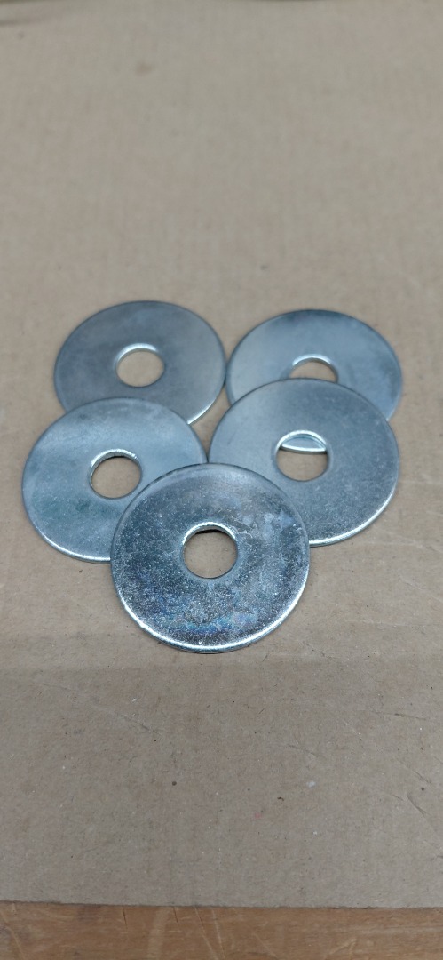 FLAT WASHER 3/8" INSIDE - 1 1/2" OUTSIDE.