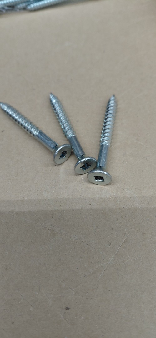 #10-2" FLAT HEAD COUNTERSUNK ROBERTSON SCREWS 