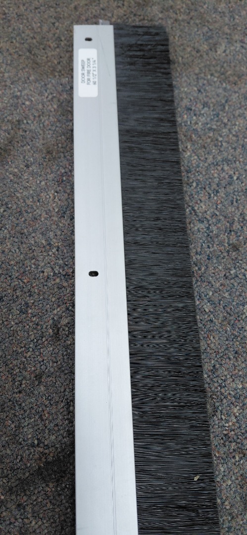 FIRE DOOR, DOOR SWEEP 60 1/2" X 3 1/4"