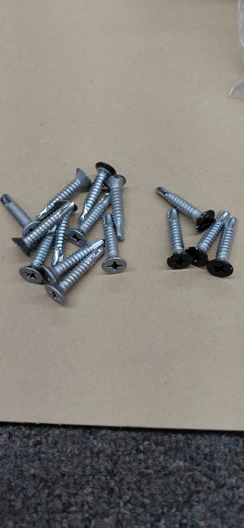 #12-1 3/8" SELF TAPPING COUNTERSUNK PHILLIPS BRONZE HEAD SCREWS 