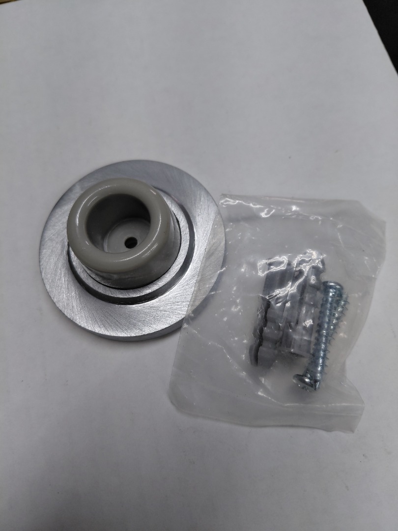 SATIN CHROME CONCAVE WALL MOUNT