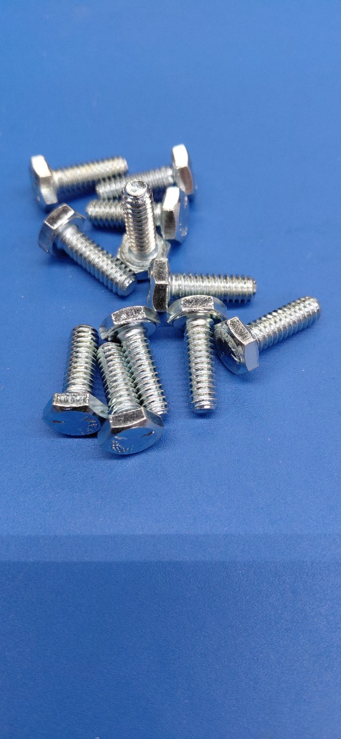 1/4" X 7/8" HEX CAP SCREWS STAINLESS STEEL.