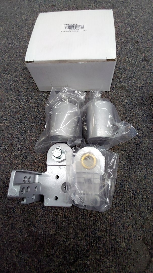 Kawneer LH Offset pivot set 