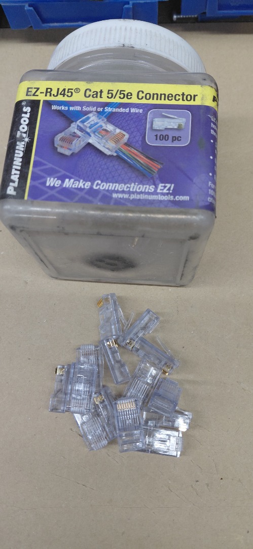 EZ- RJ45 CAT 5/5e CONNECTOR