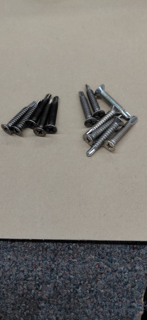 #12-1 3/8" SELF TAPPING COUNTERSUNK PHILLIPS BRONZE HEAD SCREWS 