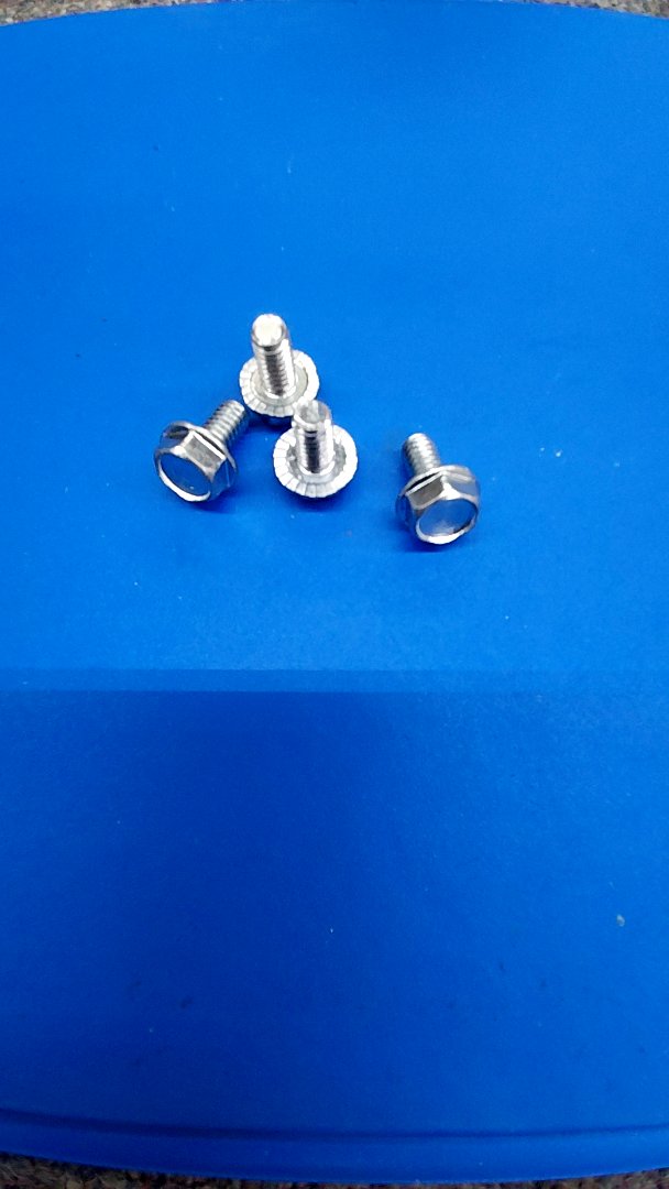 1/4" X 1/2" HEX FLANGE BOLTS