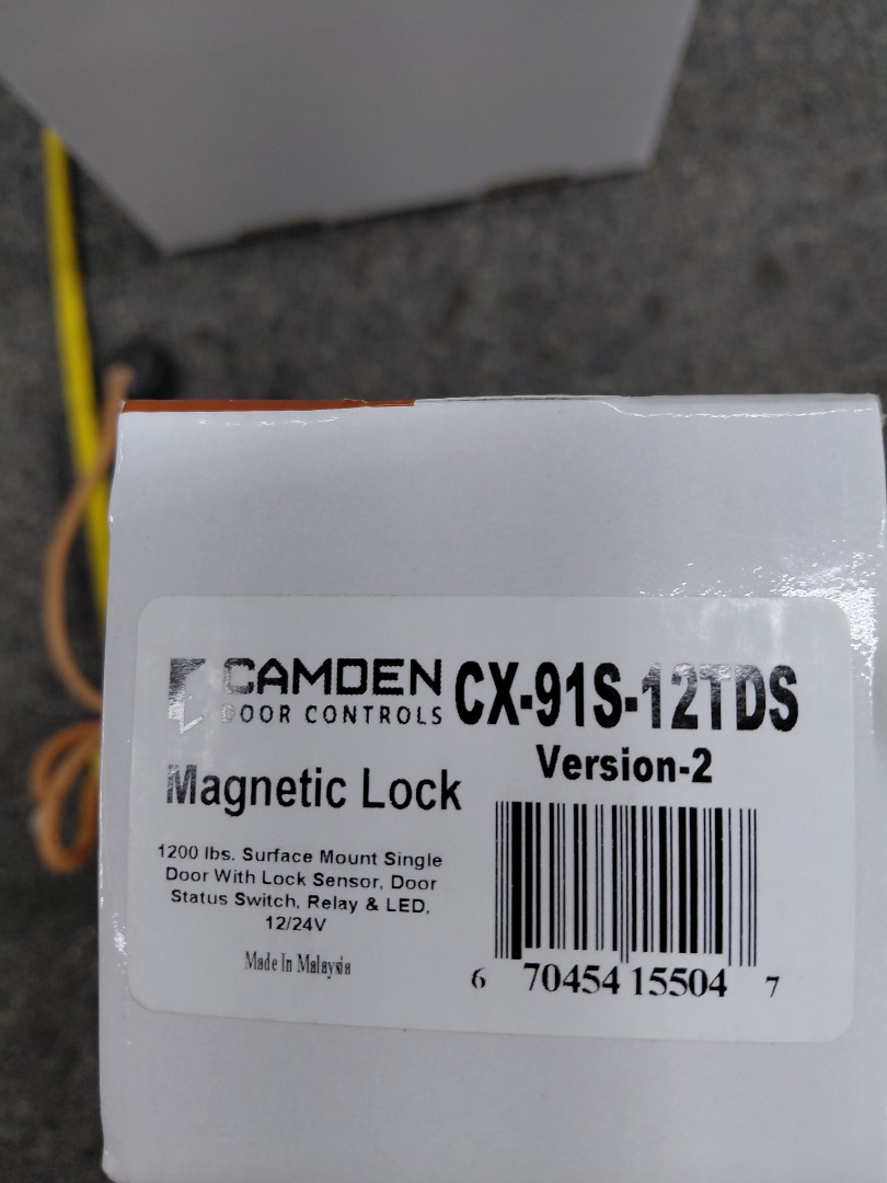 Magnetic Lock CX-91S-12TDS Version 2