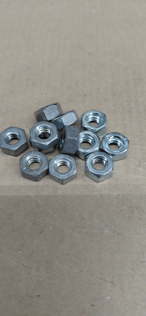 #12 UNC HEX NUTS 1.0 THREAD PITCH.