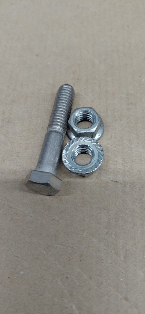 #16 HEX HEAD SMOOTH FLANGE NUTS 16 US THREAD PITCH. 