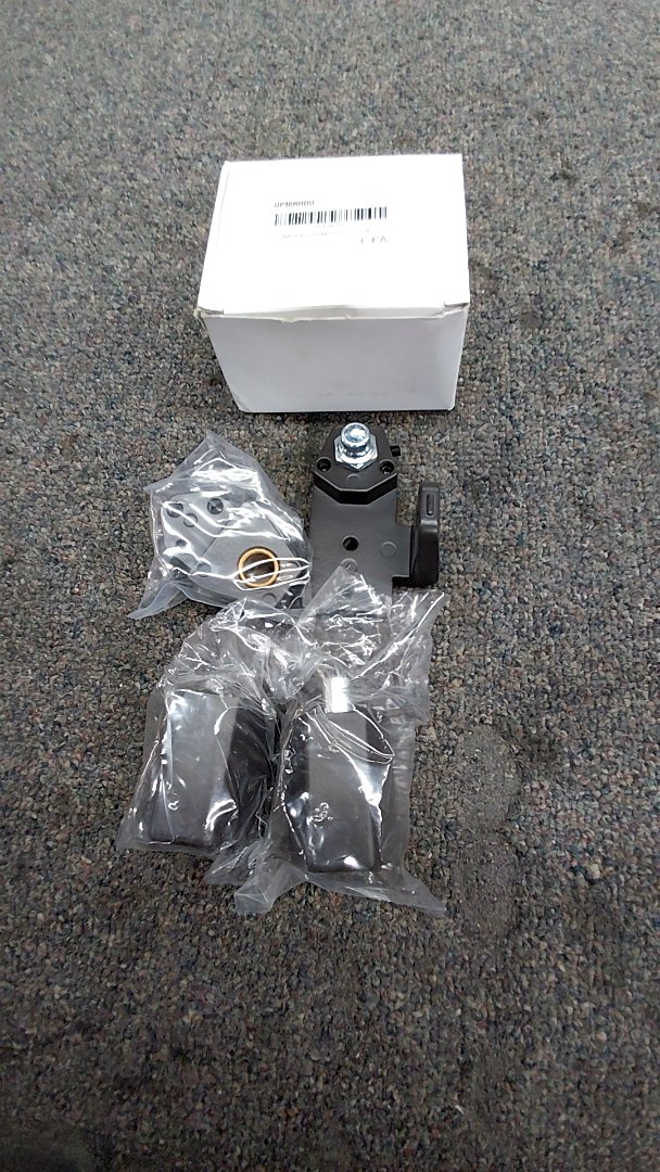 Bronze RH offset pivot hinge