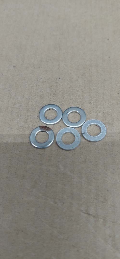 FLAT WASHER 1/4"INSIDE- 1/2"OUTSIDE.