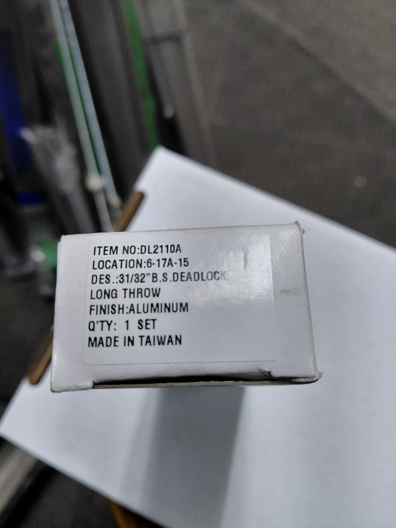 B.S.DEADLOCK, LONG THROW (MS lock)