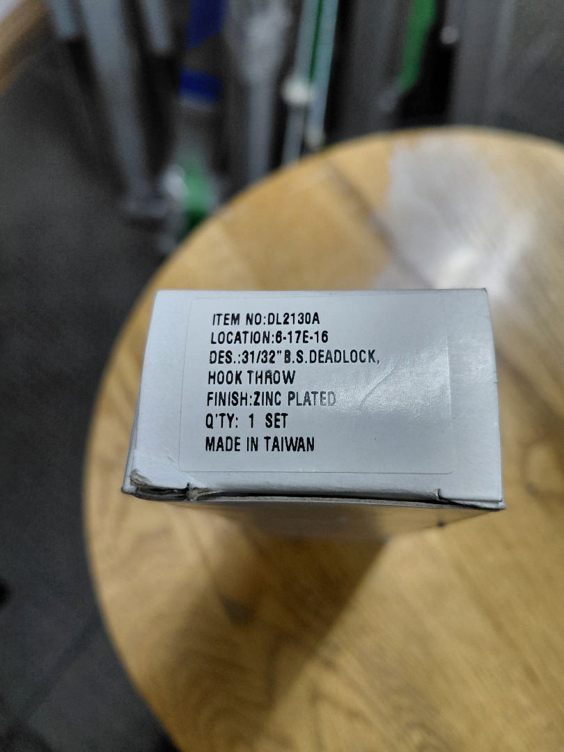 B.S.DEADLOCK HOOK THROW (for parts only)