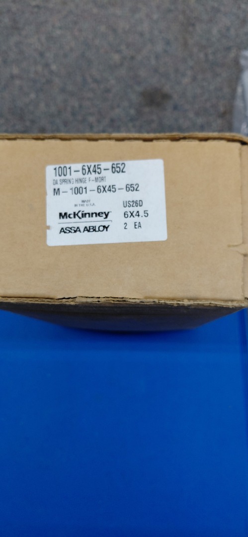 DA SPRING HINGE F- MORT