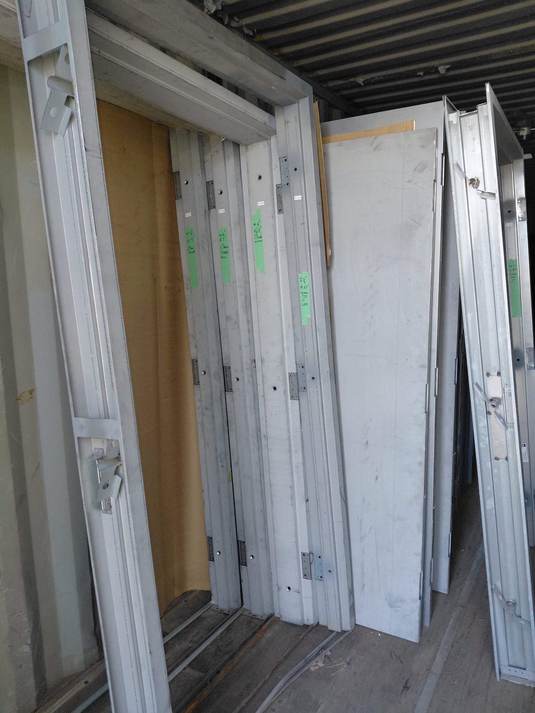 Metal door Frame  LHR 41 3/4 X 84 X 2" - Rated. 3HR