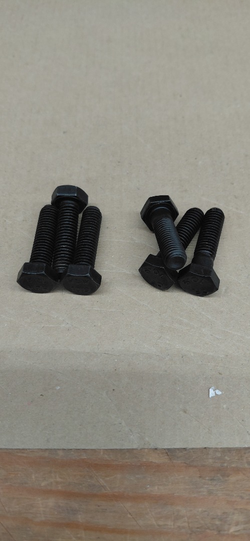 #8-3mm METRIC HEX BOLTS (OF 10.9)(HDW 10.9) BLACK 