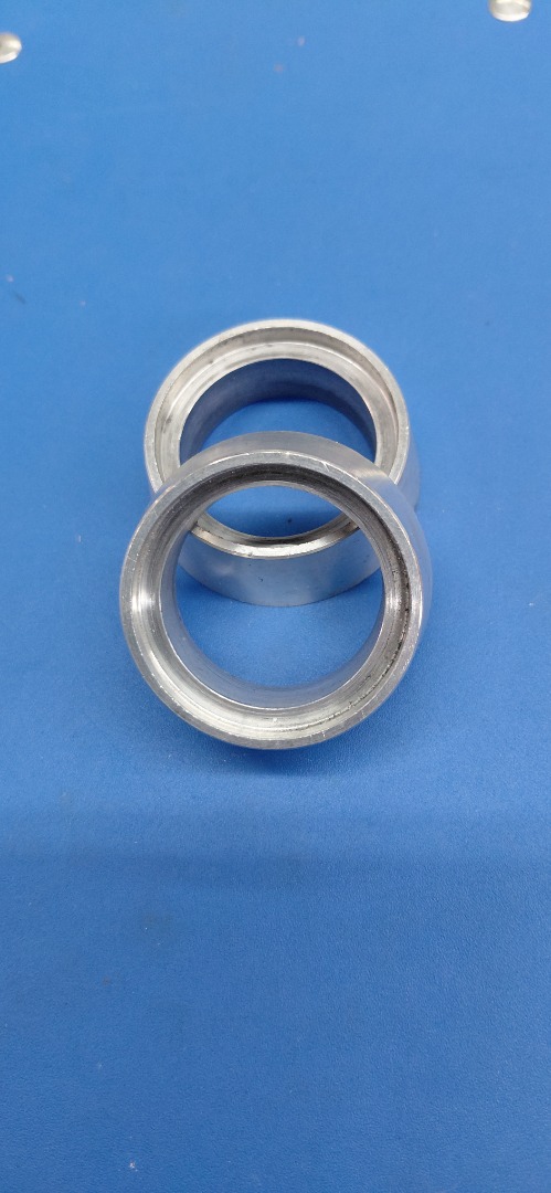 CYLINDER RING 1/2" LENGHT SATIN CHROME
