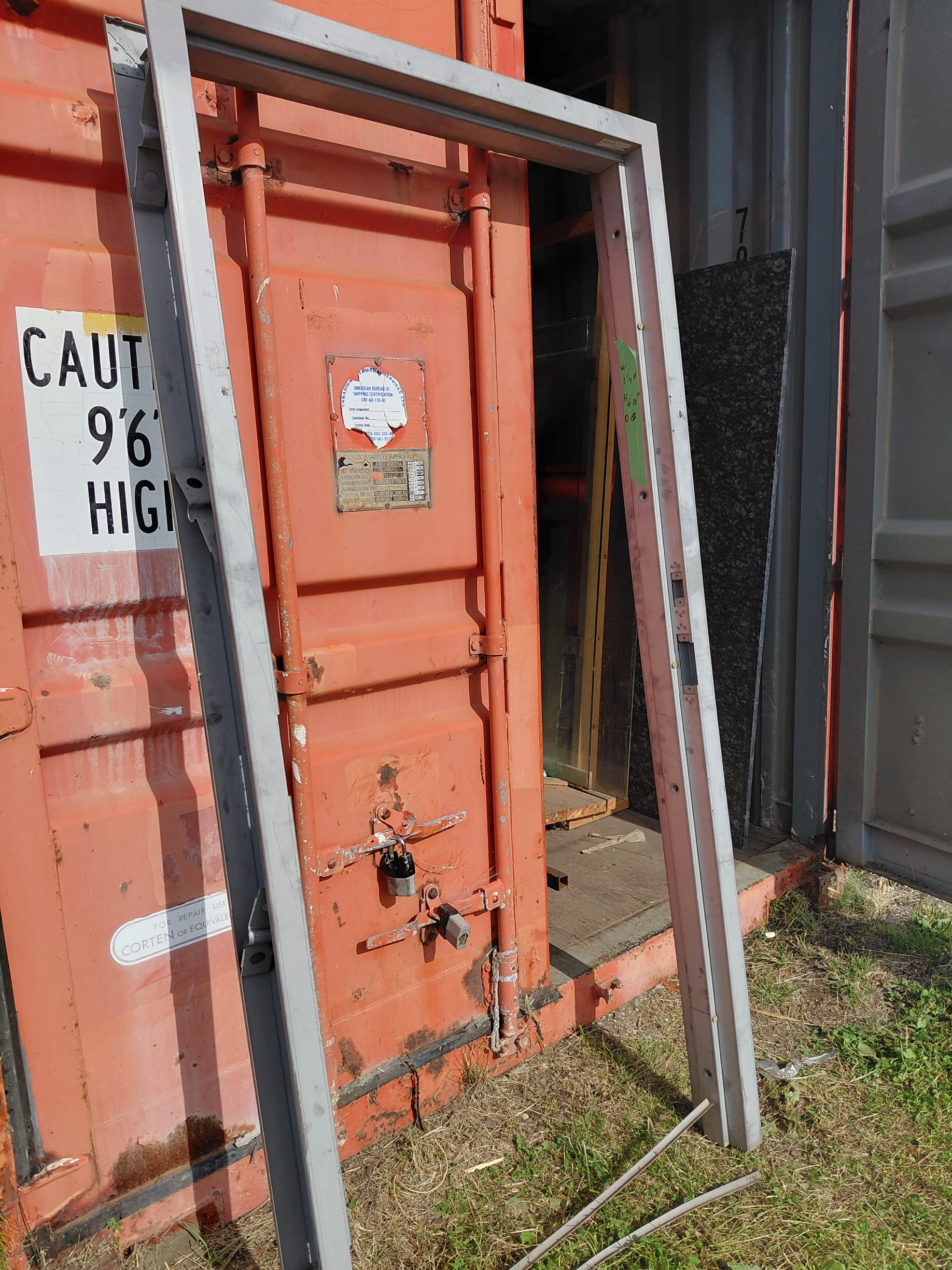 Metal door Frame  36" x 80" x 2" - Rated 1 1/2 - 3 LHR 