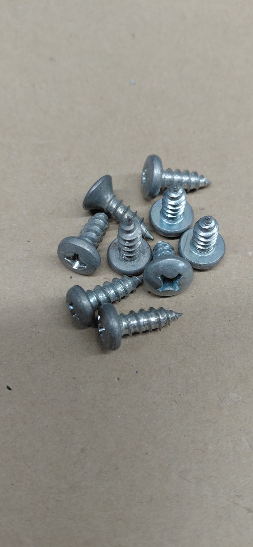 #12- 3/4" ROUND HEAD TAPPING SCREWS 