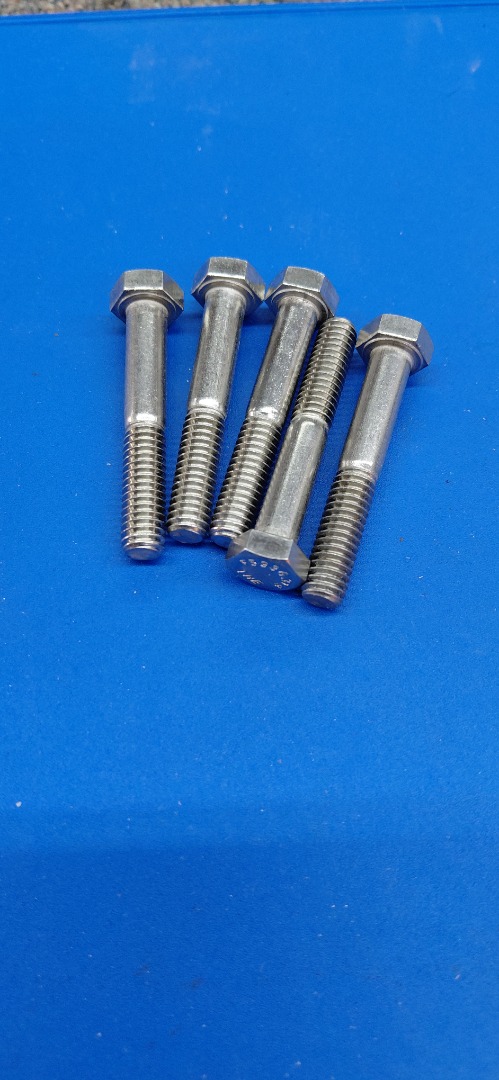 5/16" 18 X 2 HEX BOLT CAP SCREWS