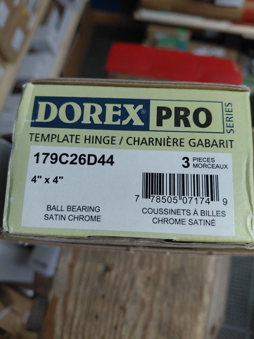 DOREX PRO TEMPLATE HINGE