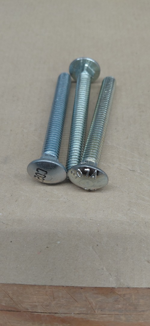 #14- 4" CARRIAGE BOLTS 