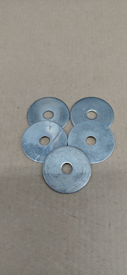 FLAT WASHER 1/4" INSIDE- 1 1/4" OUTSIDE.