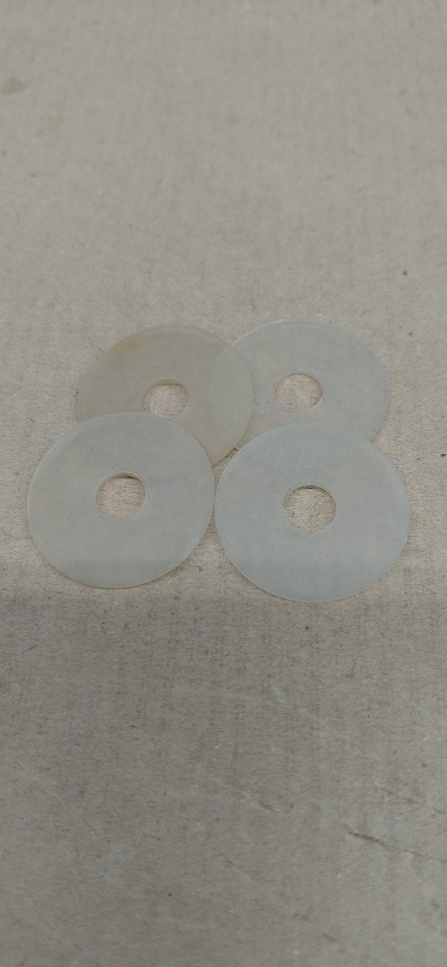 RUBBER WASHER 5/16" INSIDE- 1 1/4" OUTSIDE.