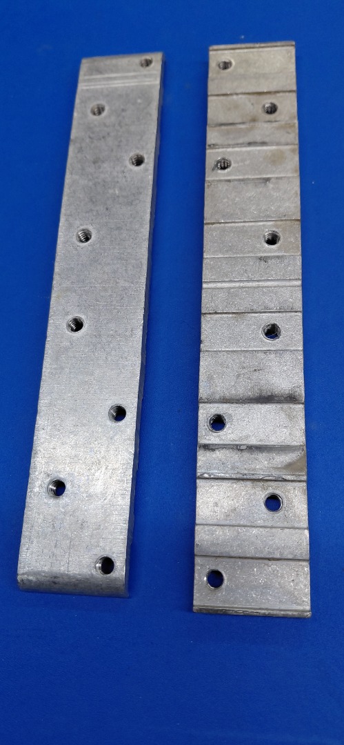 HINGE BACKING PLATE FOR ALUMINUM