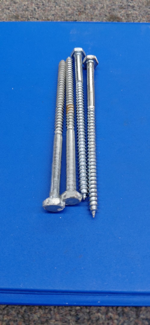 EP 1/4" X 5" STAINLESS STEEL LEG SCREWS