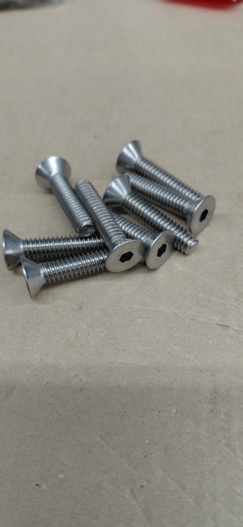 #12-1 1/4" HEXAGON SOCKET COUNTERSUNK SOCKET HEAD 