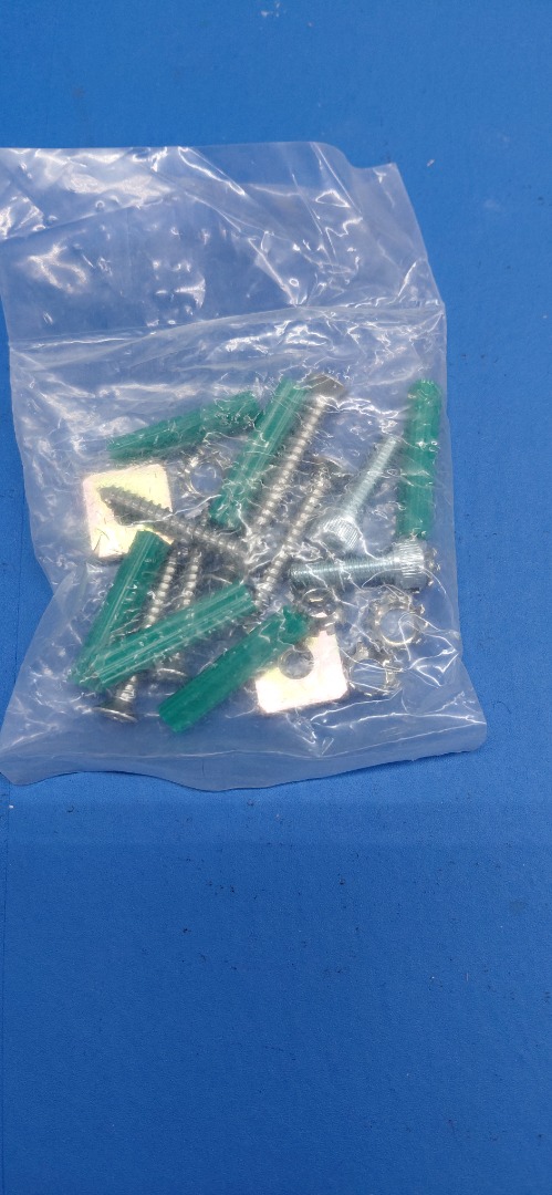 1/4" GREEN PLASTIC ANCHOR KIT