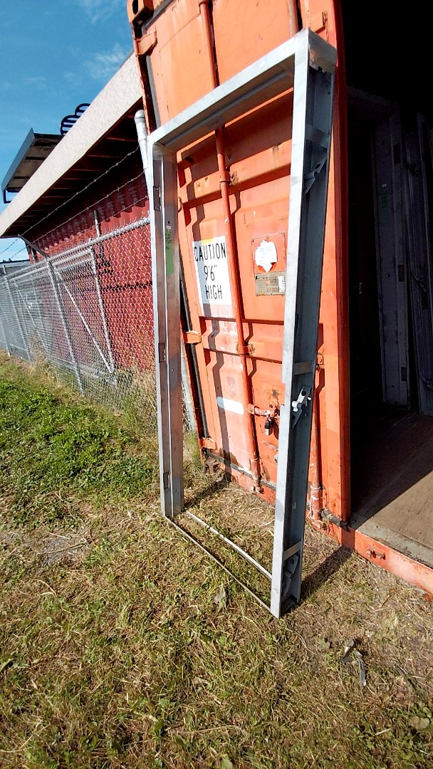 Metal door Frame   36" x 84" × 2"  RH