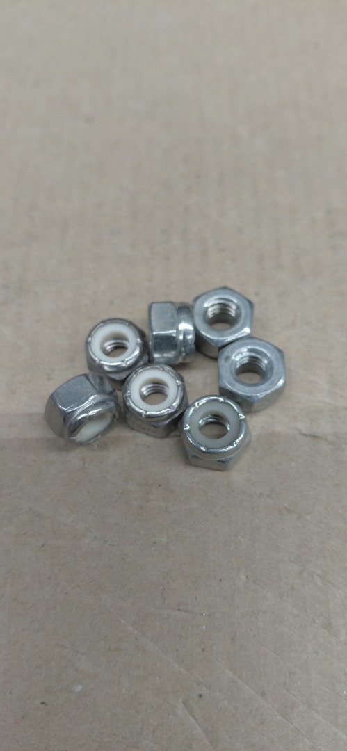 #12 US NYLON INSERT LOCK NUTS 18 THREAK PITCH