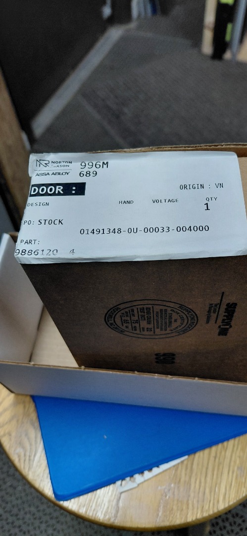 NORTON RIXSON ASSA ABLOY 996M 689