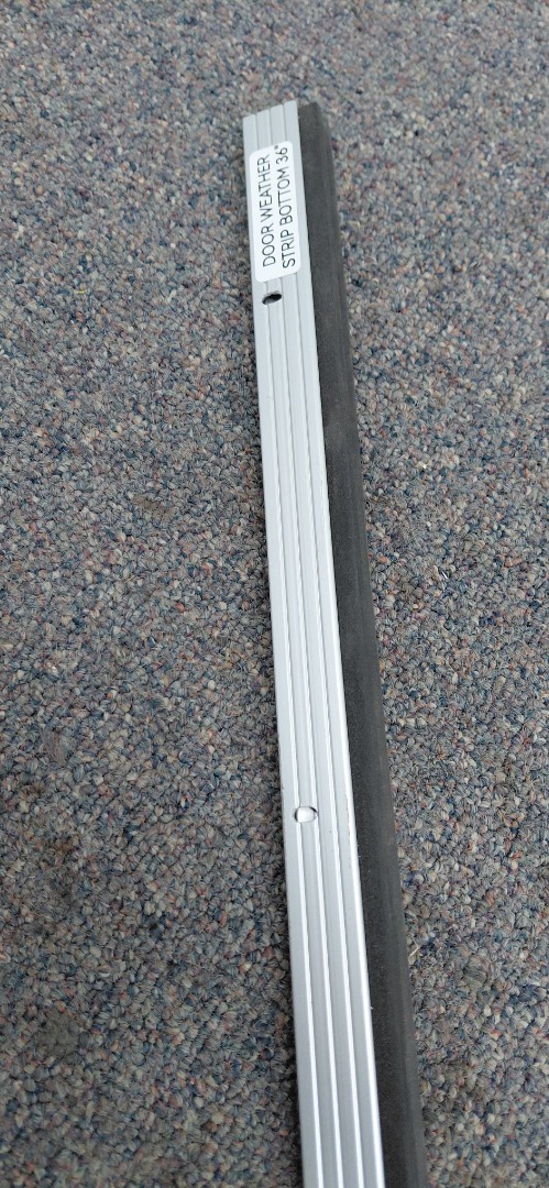 DOOR WEATHER STRIP BOTTOM 36"