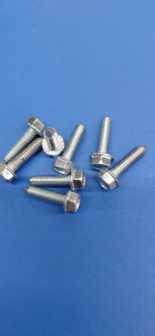 #14- 1" HEXMILD FLANGE BOLT, STEEL.