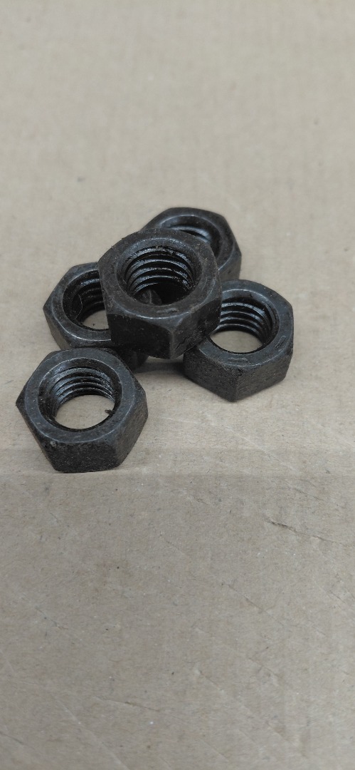 1/2" HEX NUTS BLACK 2.0 THREAD PITCH