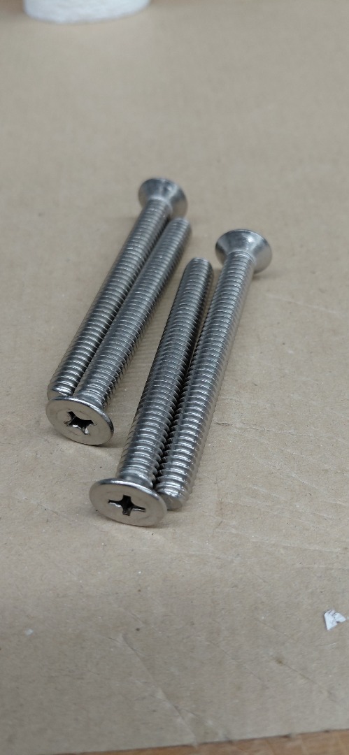 #12-2 3/4" PHILLIPS COUNTERSUNK SOCKET HEAD 