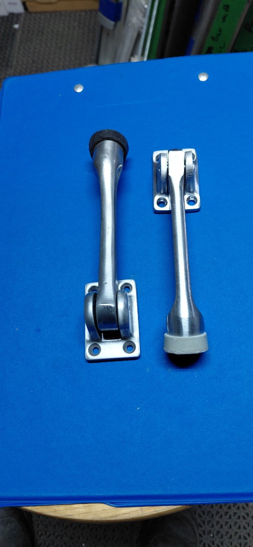 DOOR HOLDER 5" DROP SPING LOADER (USED)