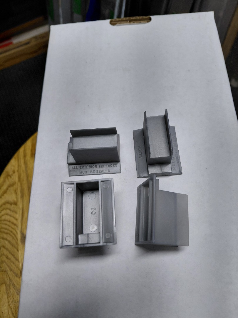 CURTAIN WALL CORNER BLOCKS 