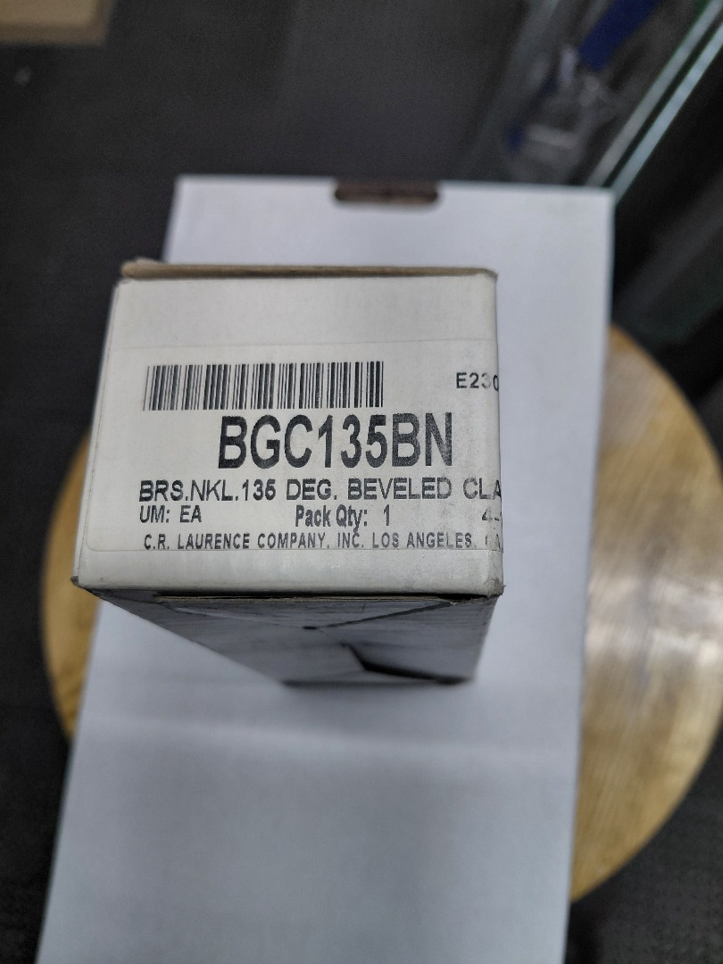 BEVELED CLAMP 135 Degree