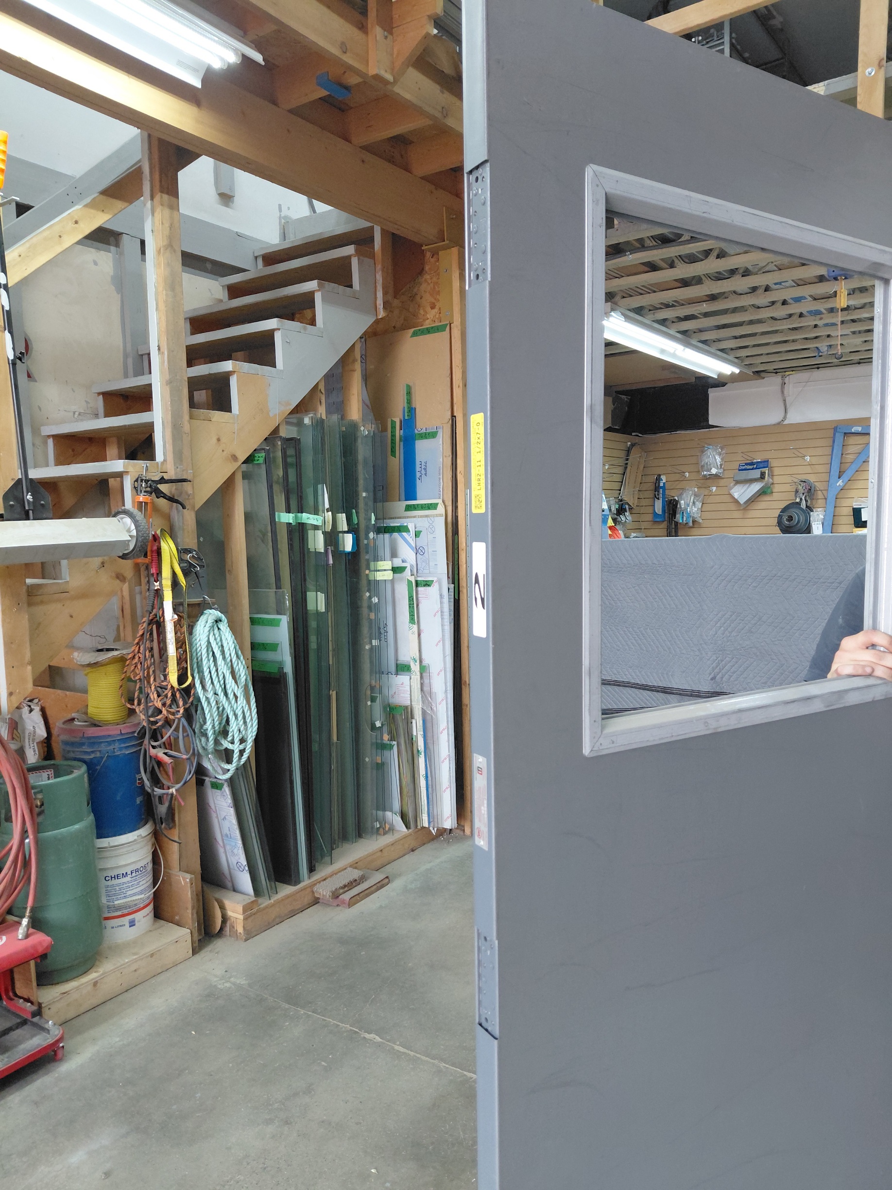 3'0 X 7'0 Pressed Steel Door with Lite-Kit