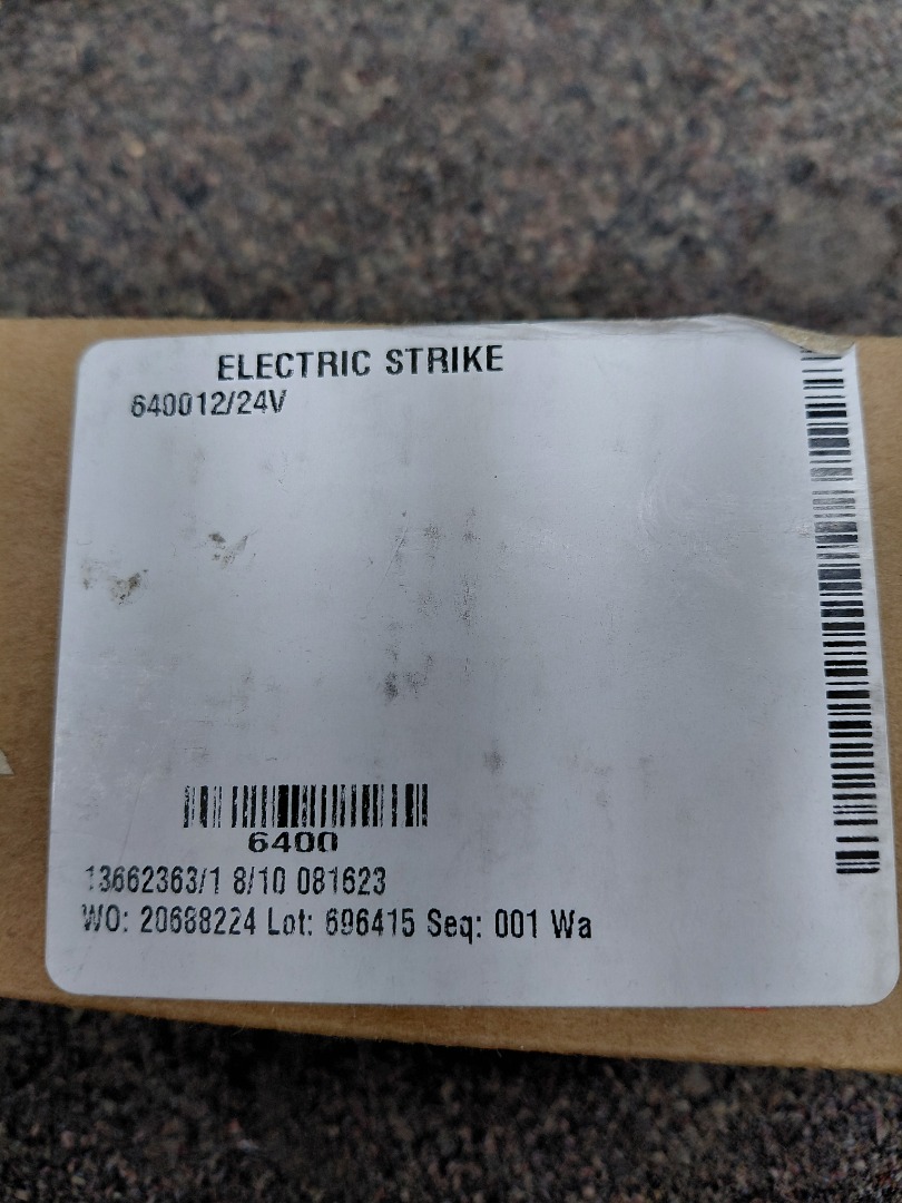 Von Duprin Electric Strike