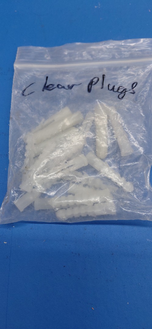 PLASTIC ANCHOR WHITE 1/4" 