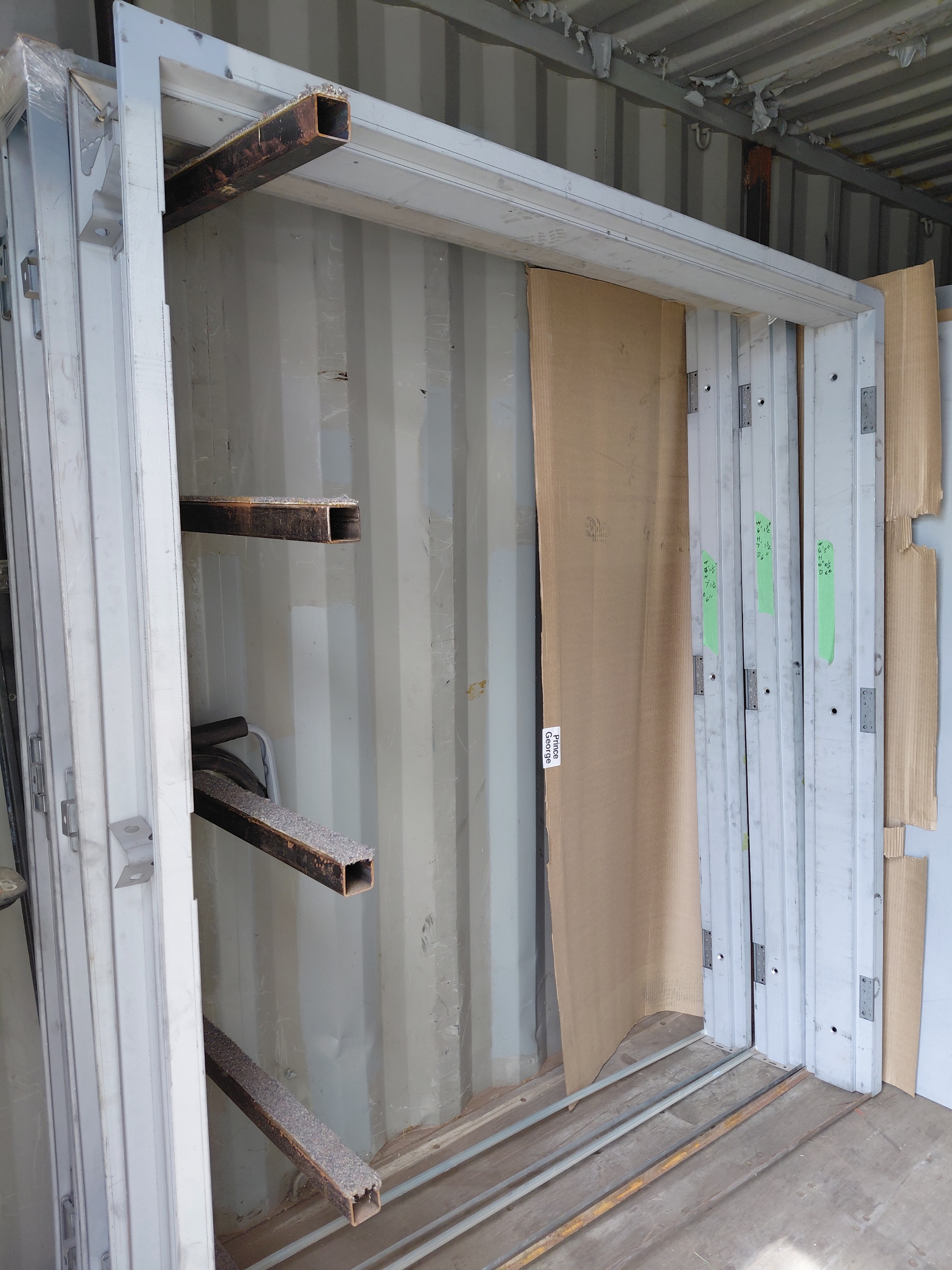 Metal door Frame RHR 42"w x 80"H x 2" - Rated 3 HR